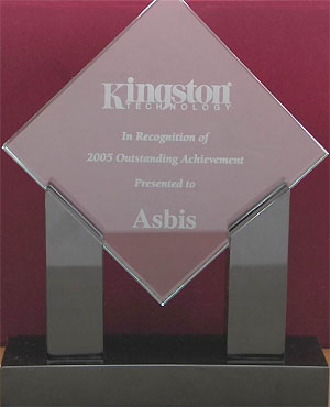 ASBIS Received Award from Kingston for Outstanding Business Achievemen