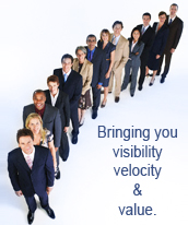 Bringing you visibility, velocity & value